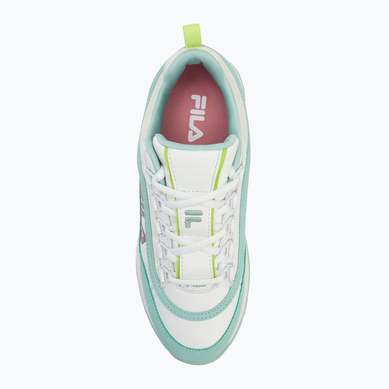 FILA Strada Logo bianco/grigio porto scarpe da donna 5