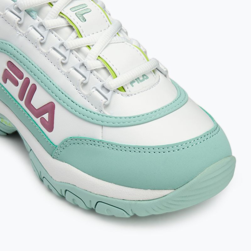 FILA Strada Logo bianco/grigio porto scarpe da donna 7