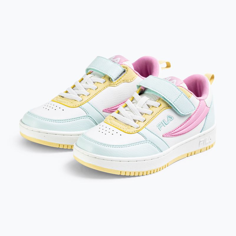 Scarpe per bambini FILA Rega Nf Velcro soothing sea/prism pink 2