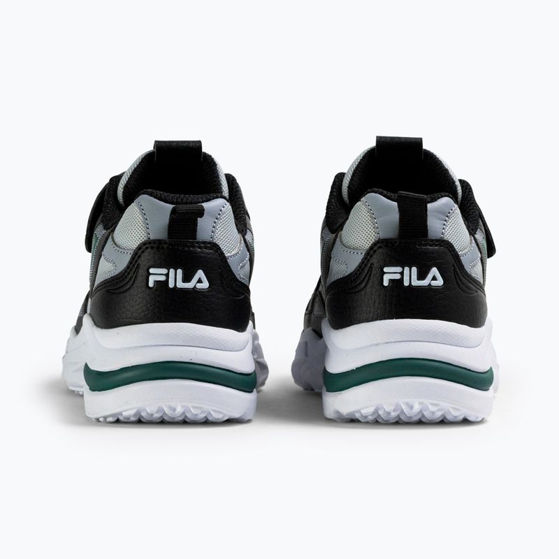 Scarpe per bambini FILA Madrun Velcro black/posy green 3