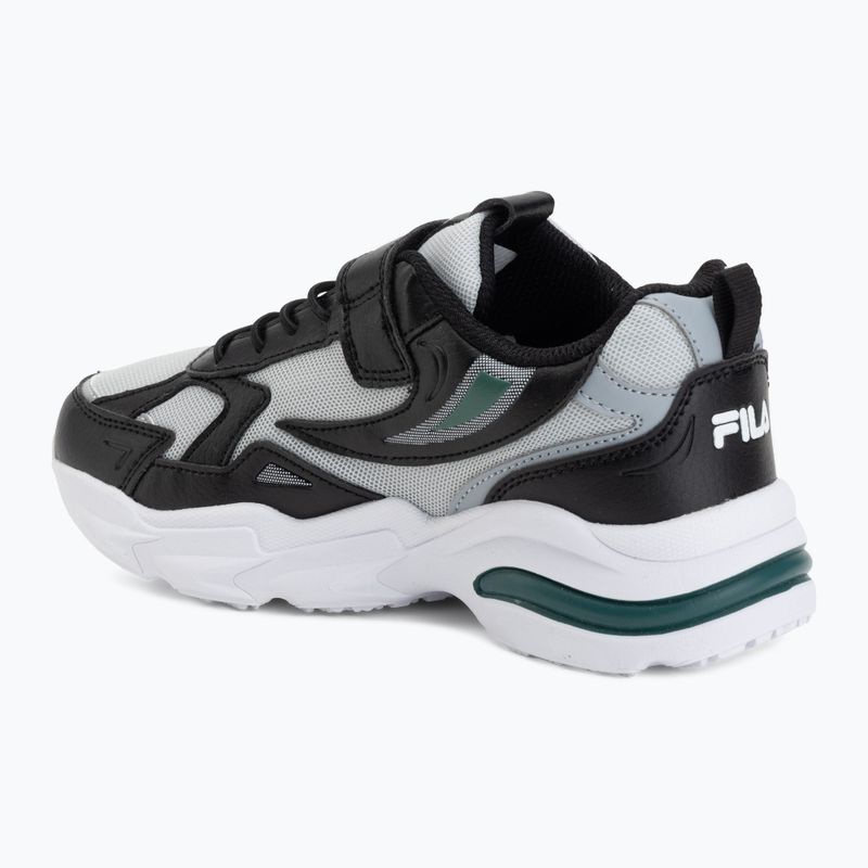 Scarpe per bambini FILA Madrun Velcro black/posy green 3