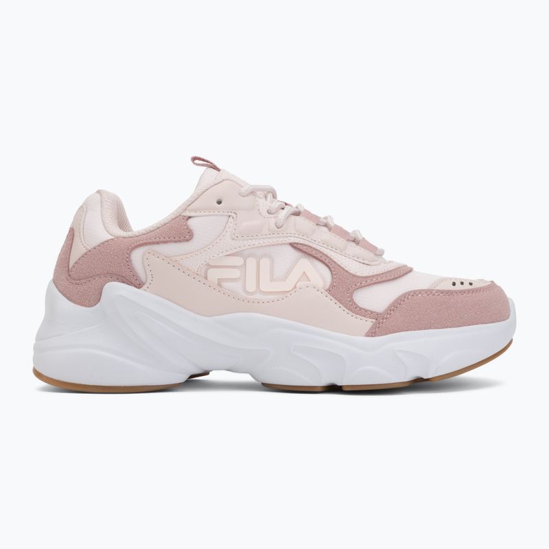 Scarpe FILA Collene Logo rosa pallido/bianco 2