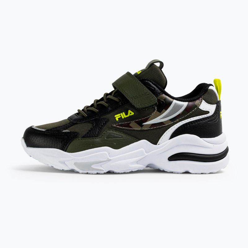 Scarpe per bambini FILA Madrun Velcro olive night