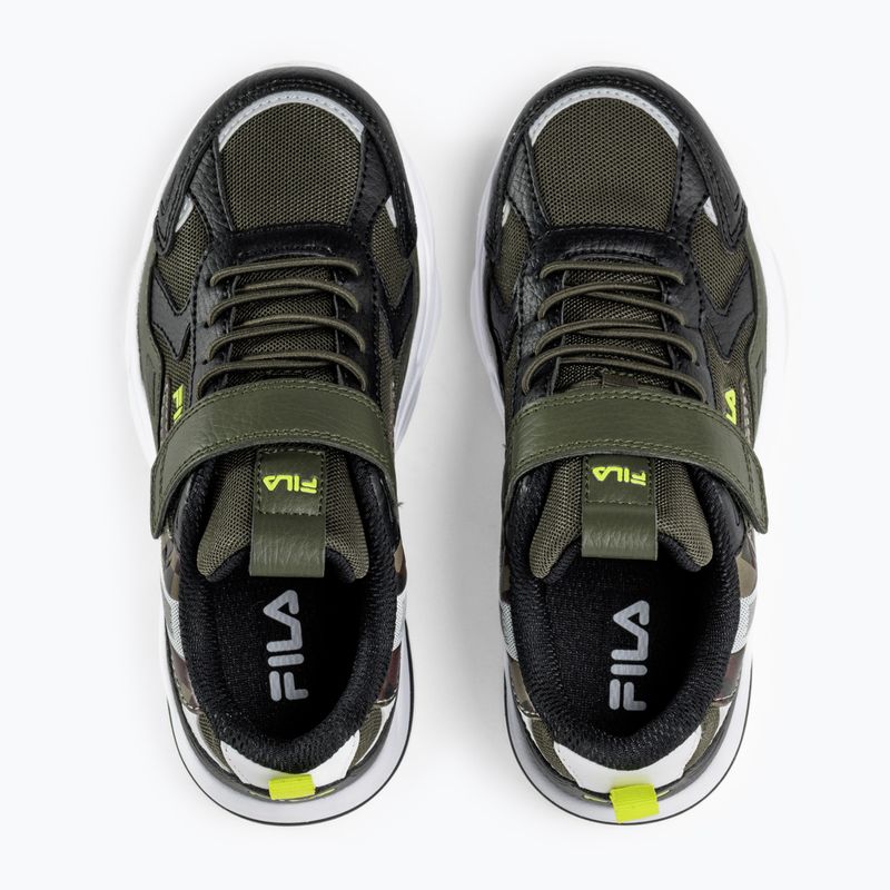 Scarpe per bambini FILA Madrun Velcro olive night 5