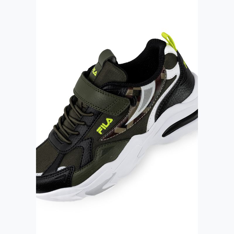 Scarpe per bambini FILA Madrun Velcro olive night 6
