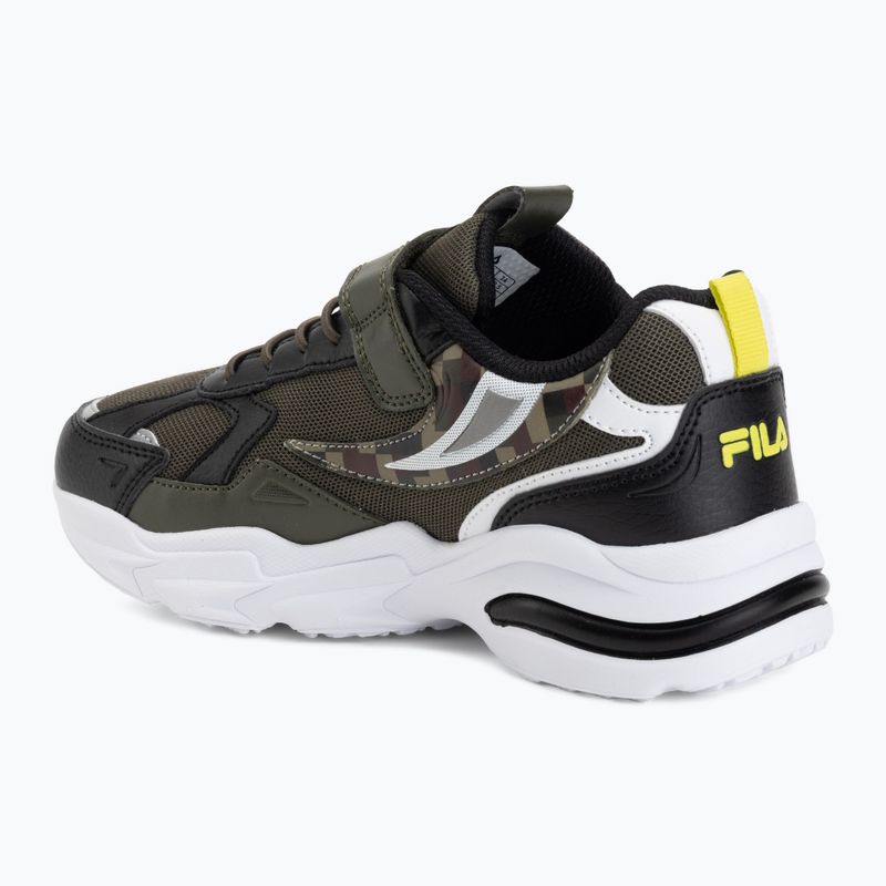 Scarpe per bambini FILA Madrun Velcro olive night 3