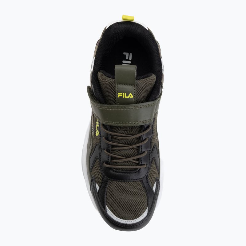 Scarpe per bambini FILA Madrun Velcro olive night 5