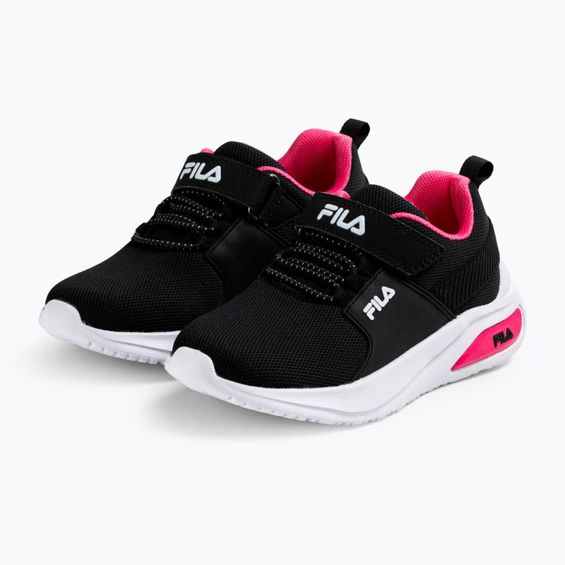 Scarpe per bambini FILA Madrun Velcro Black/Sangria Sunset 2
