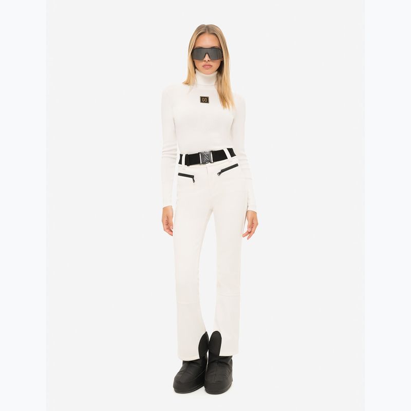 Pantaloni da sci donna Nikkie Gracy star white 2