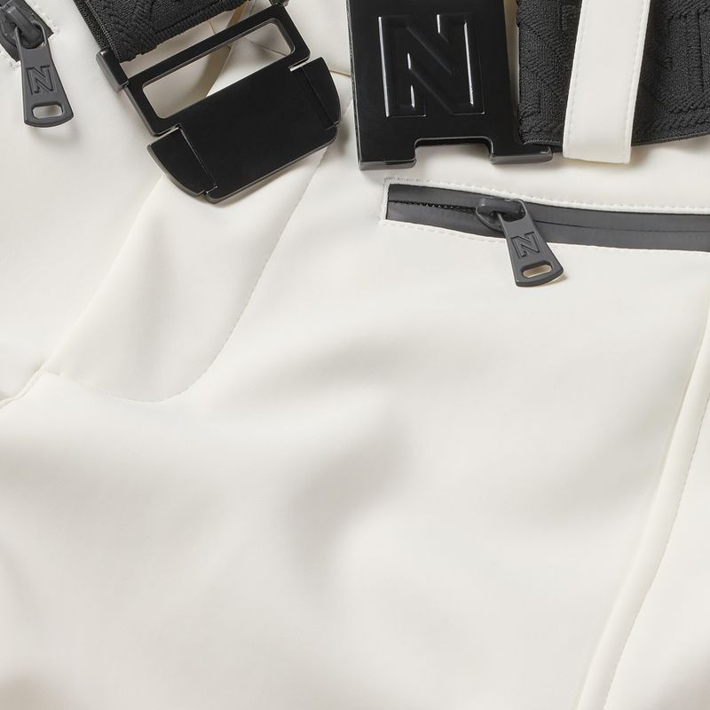 Pantaloni da sci donna Nikkie Gracy star white 6