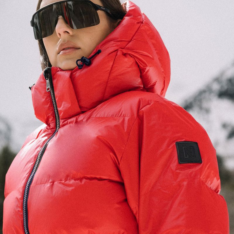 Giacca da sci da donna Nikkie Nafferton racing red 10