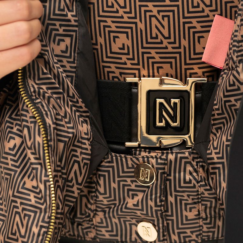 Giacca da sci donna Nikkie Newport Logo camel 5