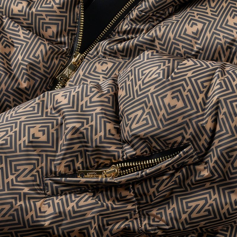 Giacca da sci donna Nikkie Newport Logo camel 7