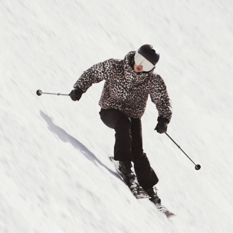 Giacca da sci donna Nikkie Newport Leopard hummus 8