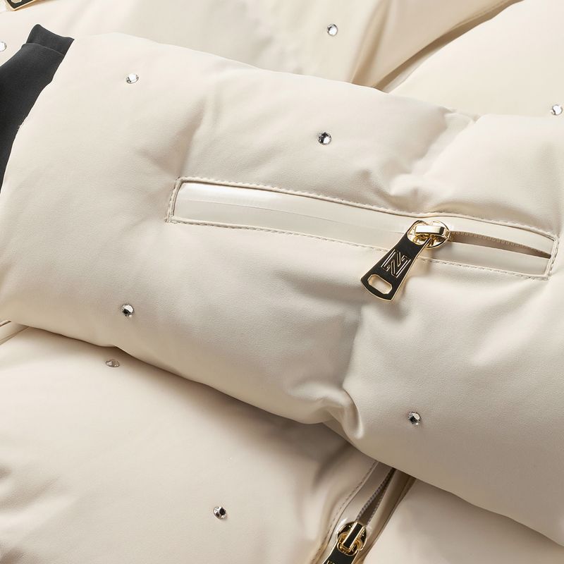 Felpa da sci donna Nikkie Gumeko Ski cream 6