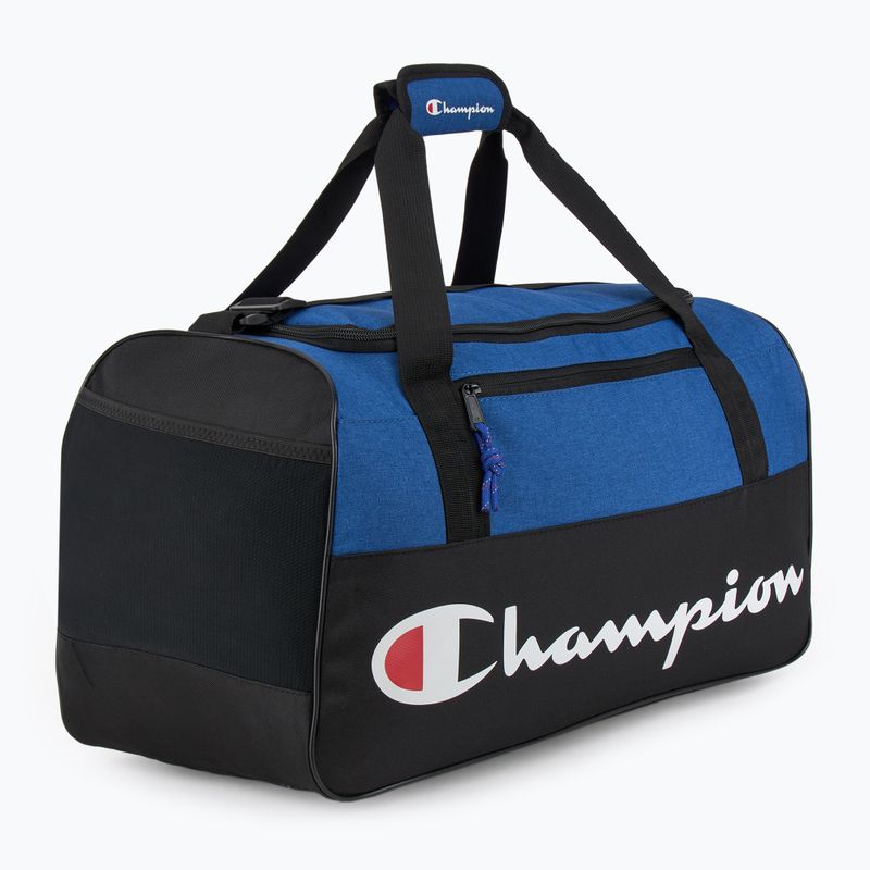 Champion Utility Duffel borsa da allenamento nero/blu 2