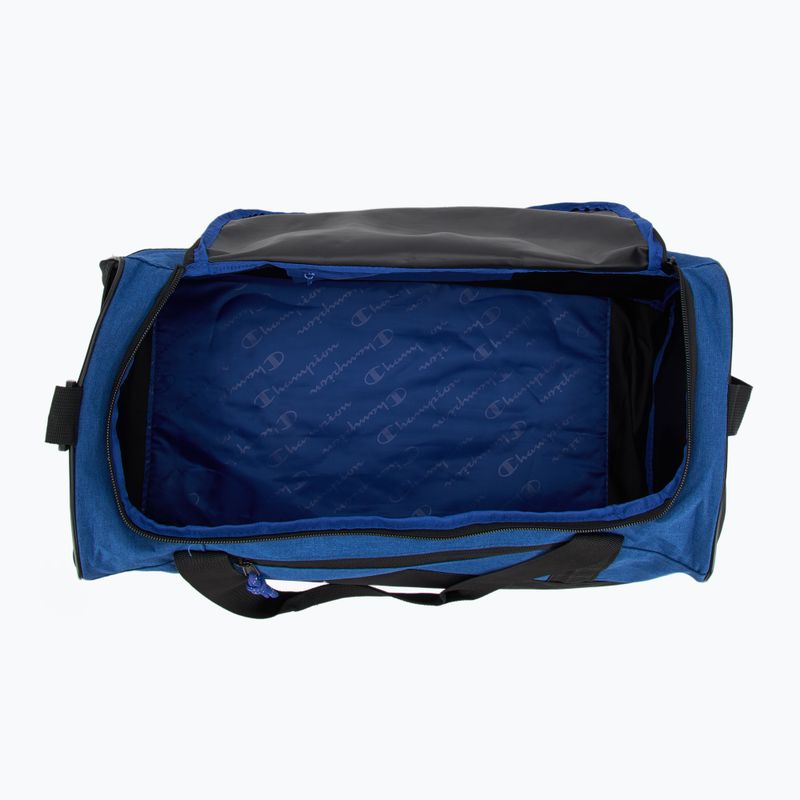 Champion Utility Duffel borsa da allenamento nero/blu 4