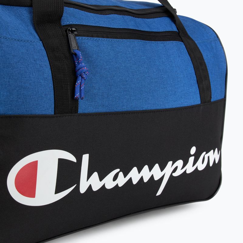 Champion Utility Duffel borsa da allenamento nero/blu 5