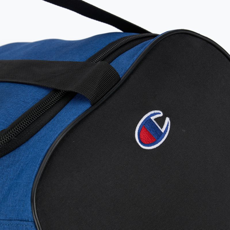 Champion Utility Duffel borsa da allenamento nero/blu 6