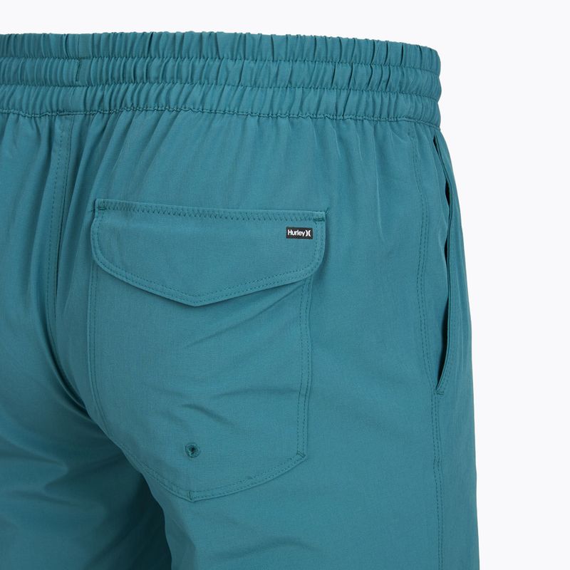Costume da bagno uomo Hurley Crossover Volley Swim Short Sky/Pewter 4