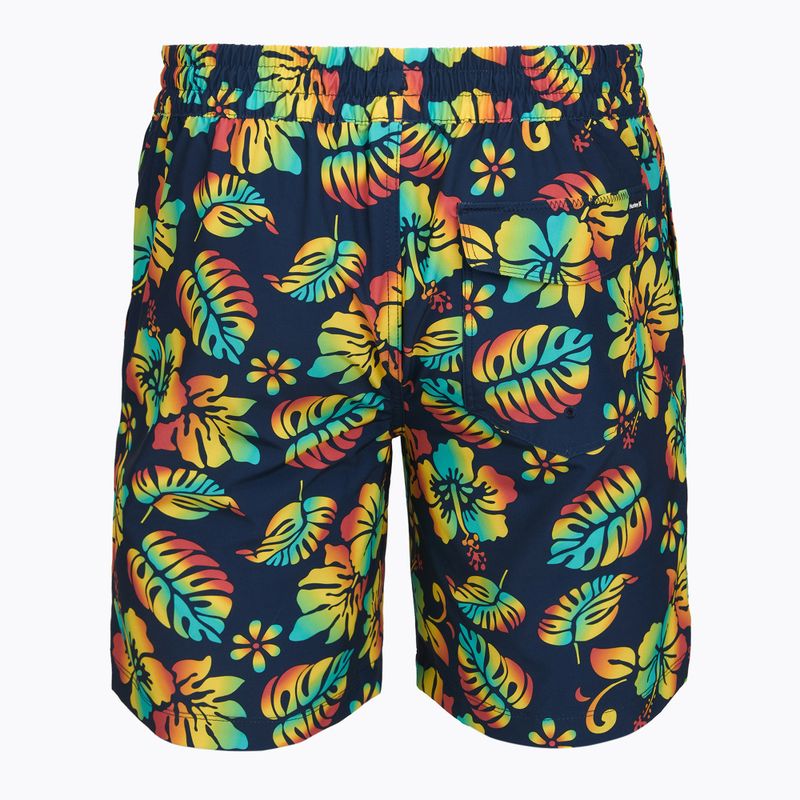 Costume da bagno uomo Hurley Colorado Volley Swim Short Navy 2