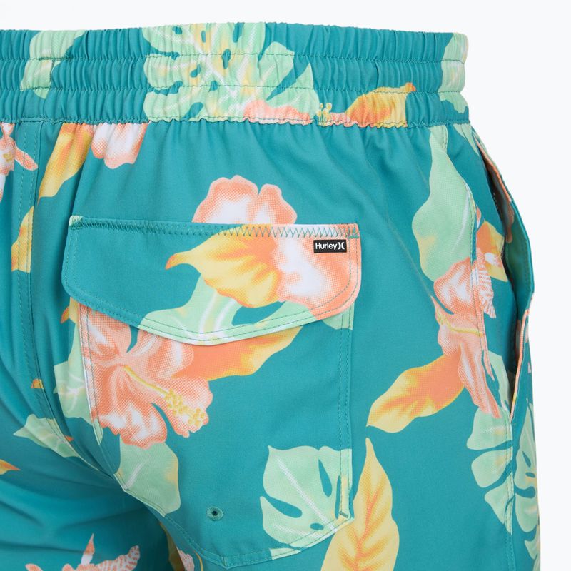 Costume da bagno uomo Hurley El Cap Volley Swim Short Pro Blue 4