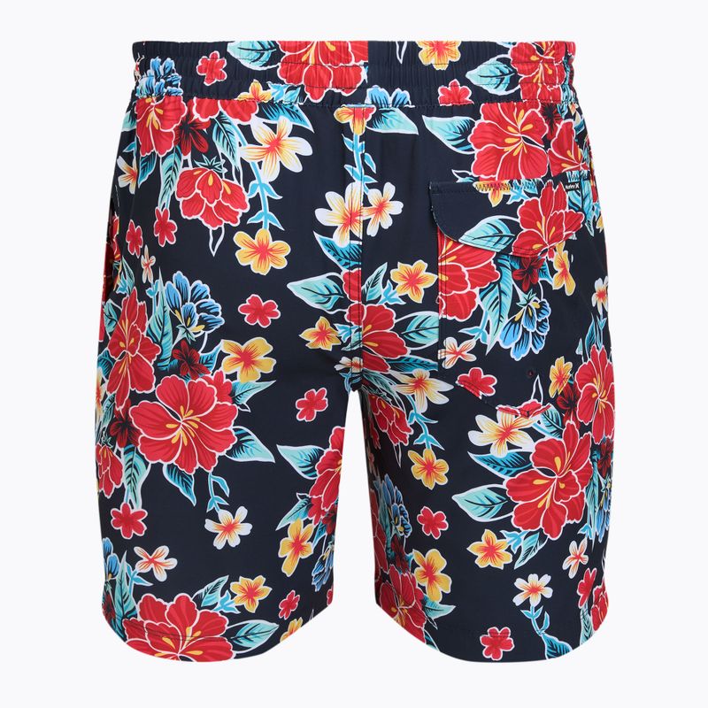 Costume da bagno uomo Hurley Palmettos Volley Swim Short Black 2