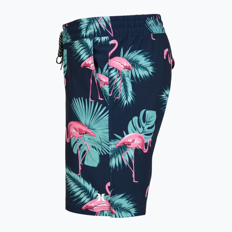 Costume da bagno uomo Hurley Flamingo Volley Swim Hort Navy 3