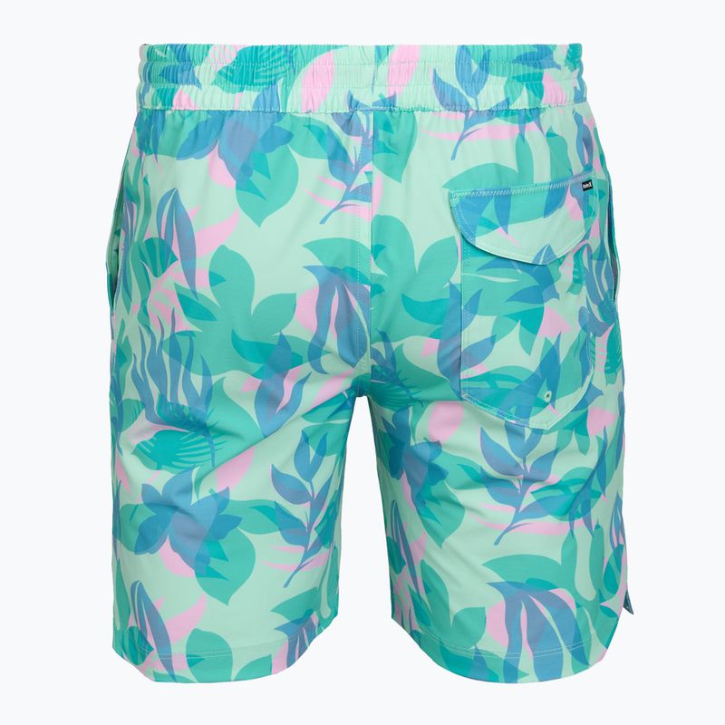 Costume da bagno uomo Hurley Aticama Volley Swim Short Blue/Aqua 2