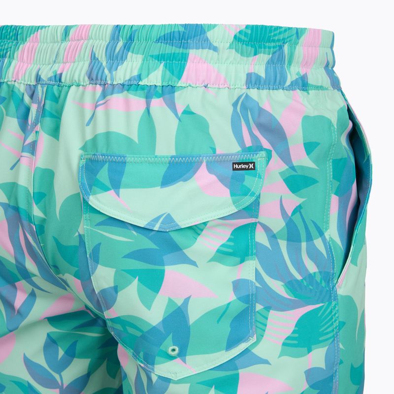 Costume da bagno uomo Hurley Aticama Volley Swim Short Blue/Aqua 4
