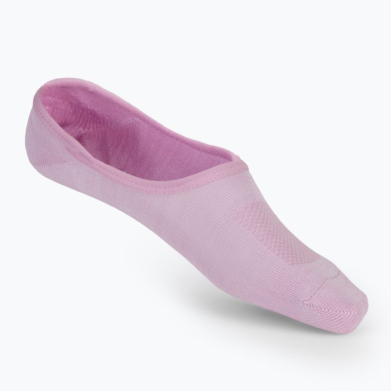 Calzini da donna SKECHERS Non Terry No Show Liner 3 paia white/purple 3