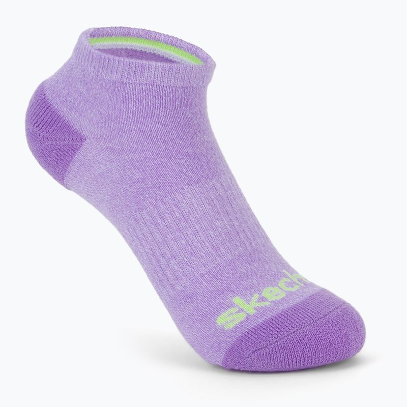 Calzini per bambini SKECHERS Heel/Toe Terry Low Cut 6 paia white/light pink 7