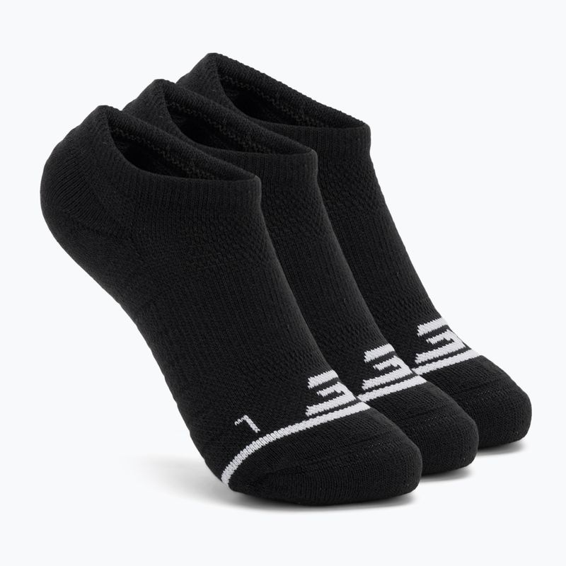 Calzini da donna SKECHERS 1/2 Terry No Show 3 paia black