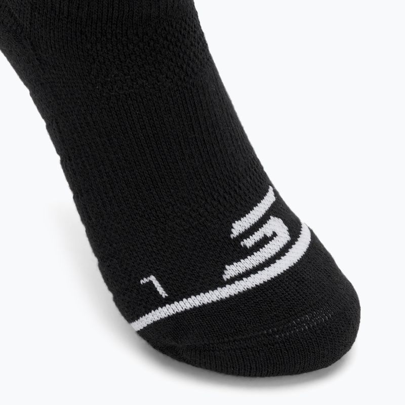 Calzini da donna SKECHERS 1/2 Terry No Show 3 paia black 4