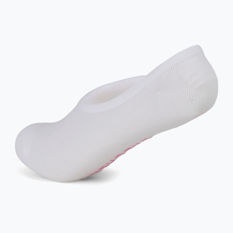 Calzini da donna SKECHERS Non Terry No Show Liner 3 paia white/purple 5