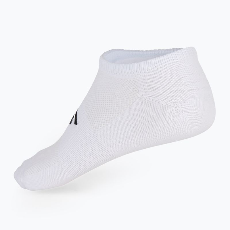 Calzini da uomo SKECHERS Microfiber Non Terry No Show 3 paia white traditional 3