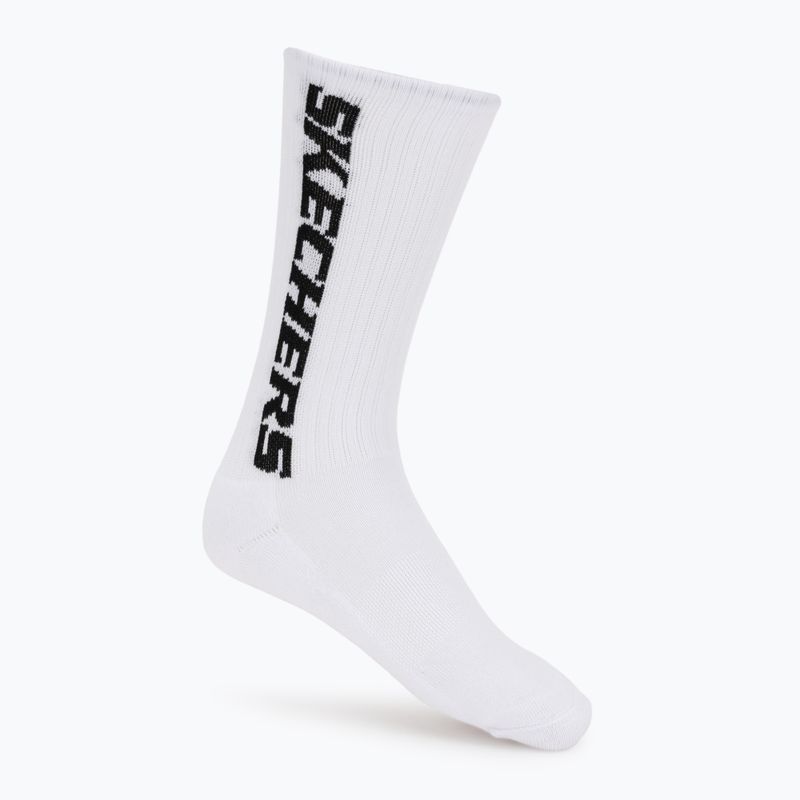Calze SKECHERS Terry Crew 1/2 3 pack grey/black 2