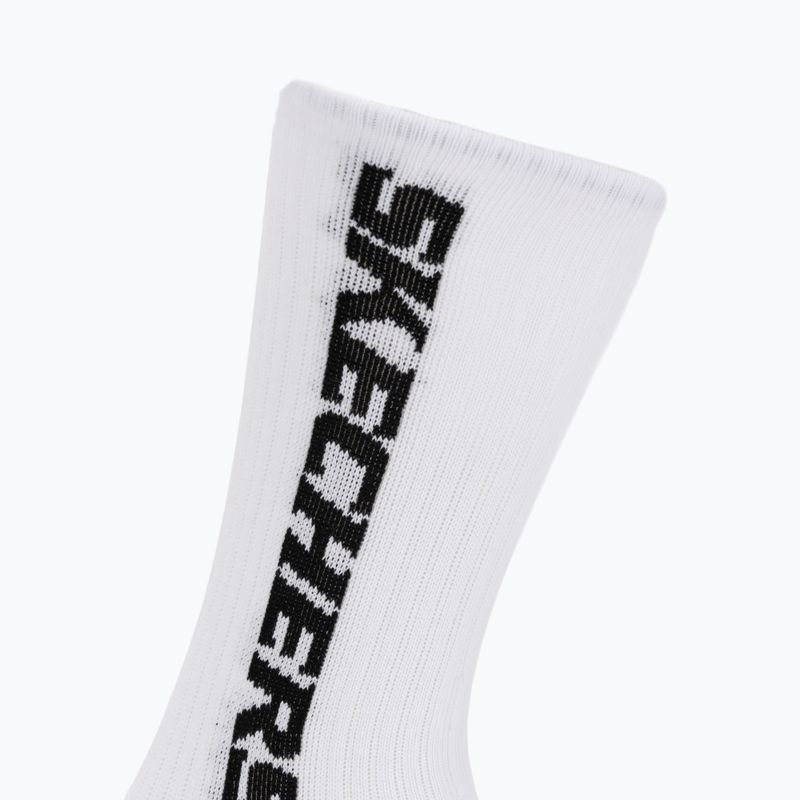 Calze SKECHERS Terry Crew 1/2 3 pack grey/black 4