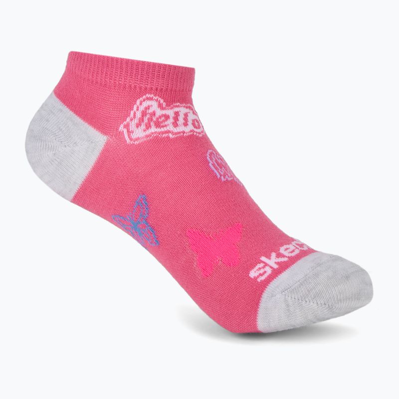 Calzini per bambini SKECHERS Non Terry Low Cut 6 paia purple 6