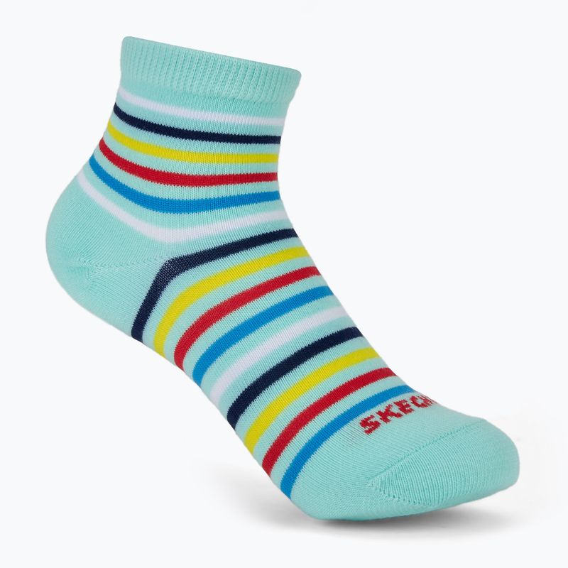 Calzini per bambini SKECHERS Non Terry High Qtr Crew 6 paia grey/grey 2