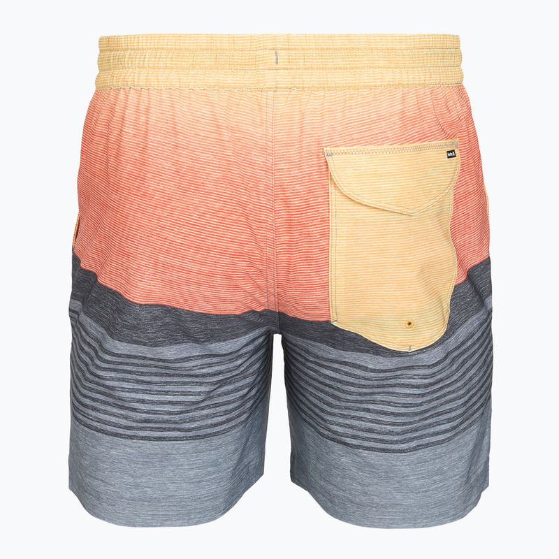 Costume da bagno uomo Hurley Epic Ombre Volley Swim Short Light Grey 2