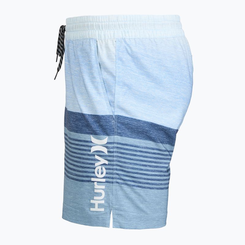 Costume da bagno uomo Hurley Epic Ombre Volley Swim Short blue/white 3