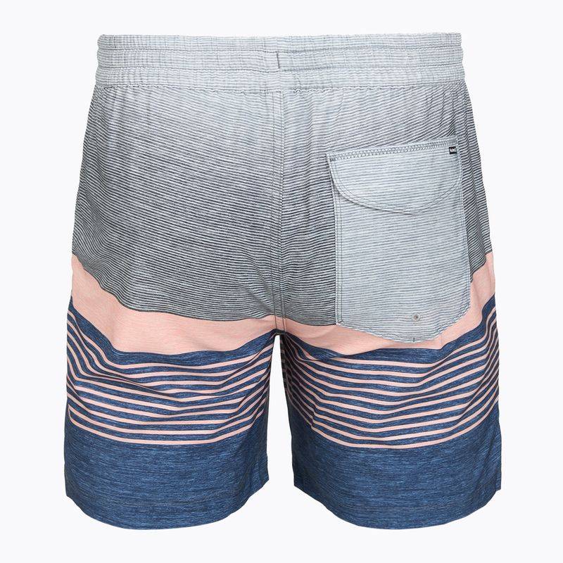 Costume da bagno uomo Hurley Epic Ombre Volley Swim Short Industrial Blue 2