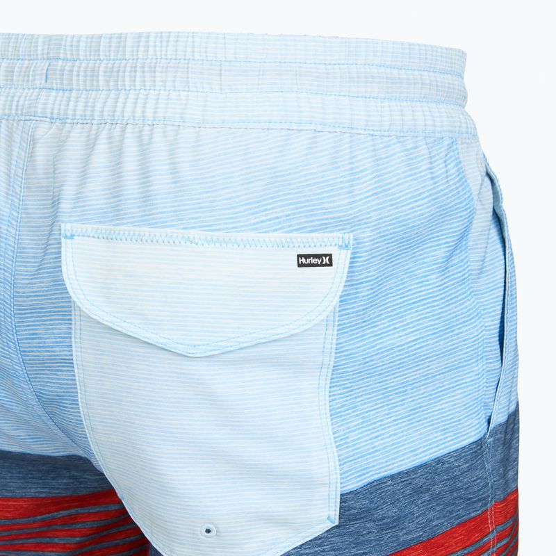 Costume da bagno uomo Hurley Epic Ombre Volley Swim Short Noise Aqua 4