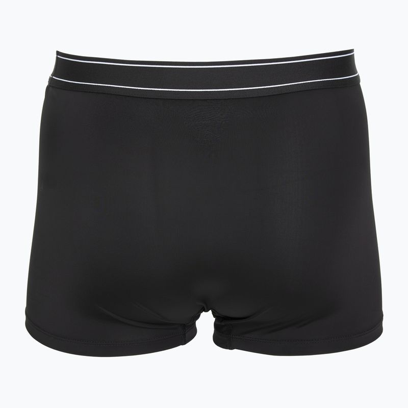 Boxer da uomo KARL LAGERFELD Stripe Logo Micro Trunk 3 paia black 3