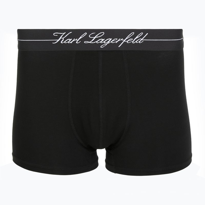 Boxer da uomo KARL LAGERFELD Hotel Karl Lyocell Trunk 3 paia black 2