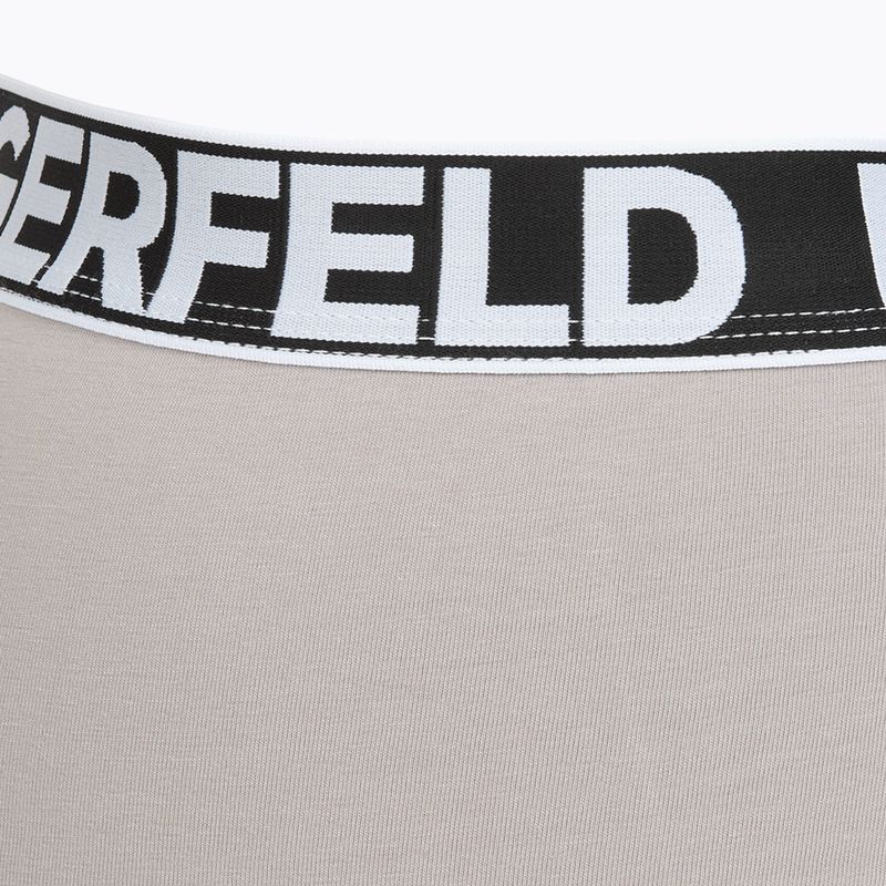 Boxer uomo KARL LAGERFELD Bold Elastic Trunk 3 paia windsor/black/ash 6