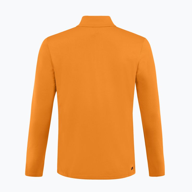 Felpa da uomo Protest Rewill 1/4 Zip Active caramel yellow 7