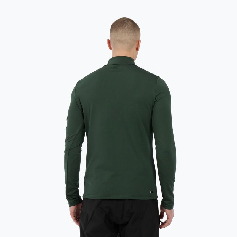 Felpa uomo Protest Rewill 1/4 Zip Active kale green 3