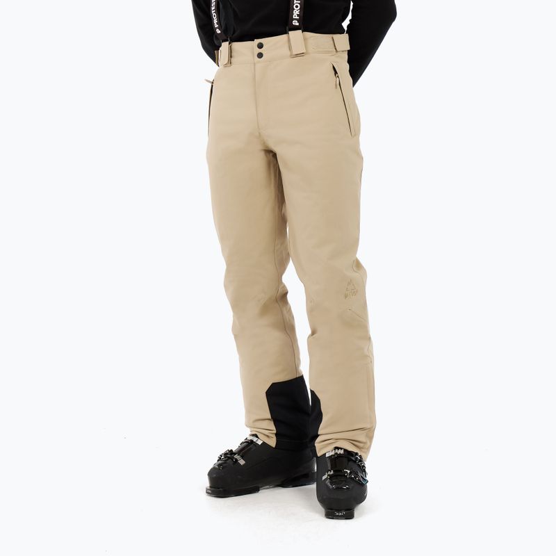 Pantaloni da snowboard uomo Protest PRTChester bamboo beige 3